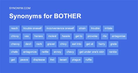 to bother traduction|bother synonym.